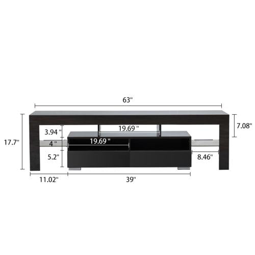 Wood LED TV Cabinet Table for 65 Inch TV