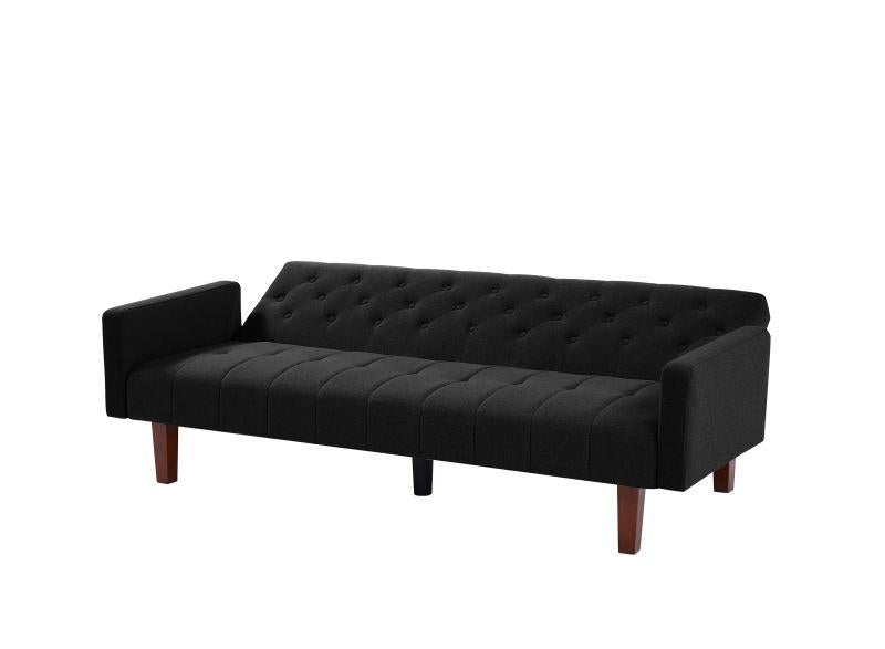 Factory Tufted Back Sofa Mid-Century Convertible Sofa Bed for Living Room