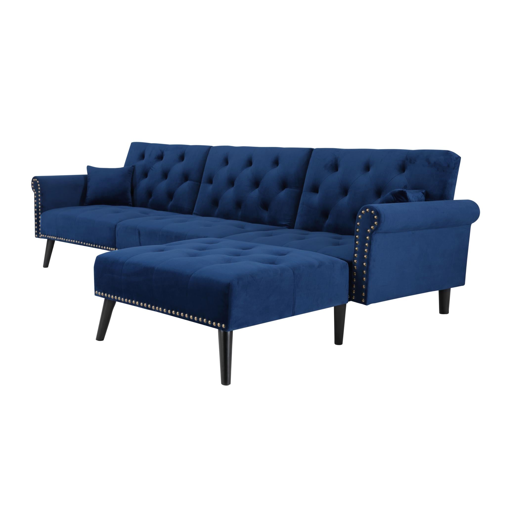 Convertible Sofa bed sleeper  velvet