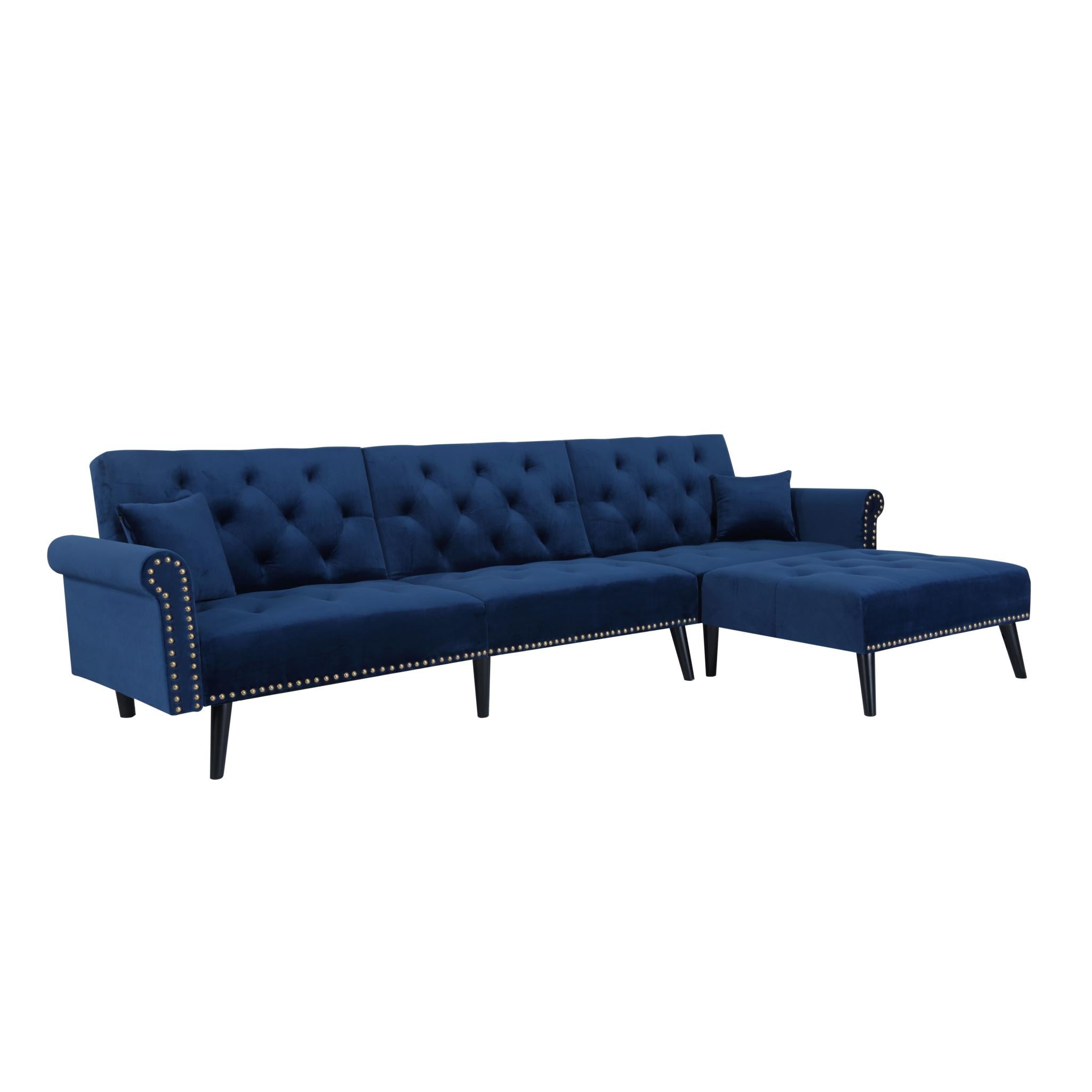 Convertible Sofa bed sleeper  velvet