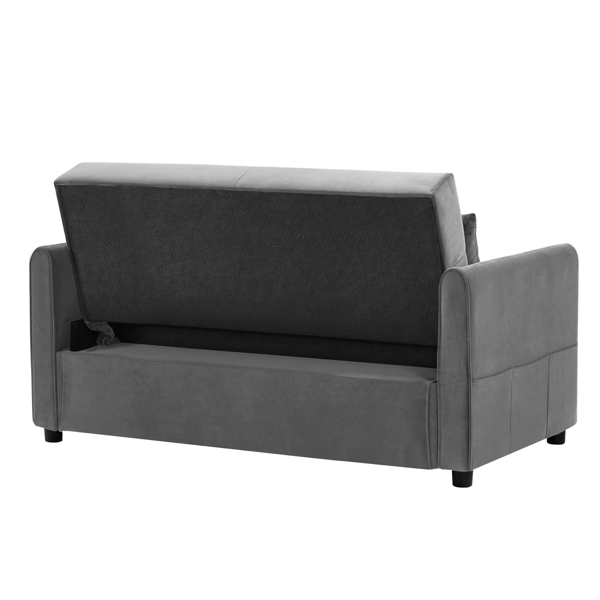 Leisure Loveseat Sofa for Living Room with 2 pillows