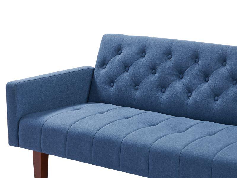 Factory Tufted Back Sofa Mid-Century Convertible Sofa Bed for Living Room