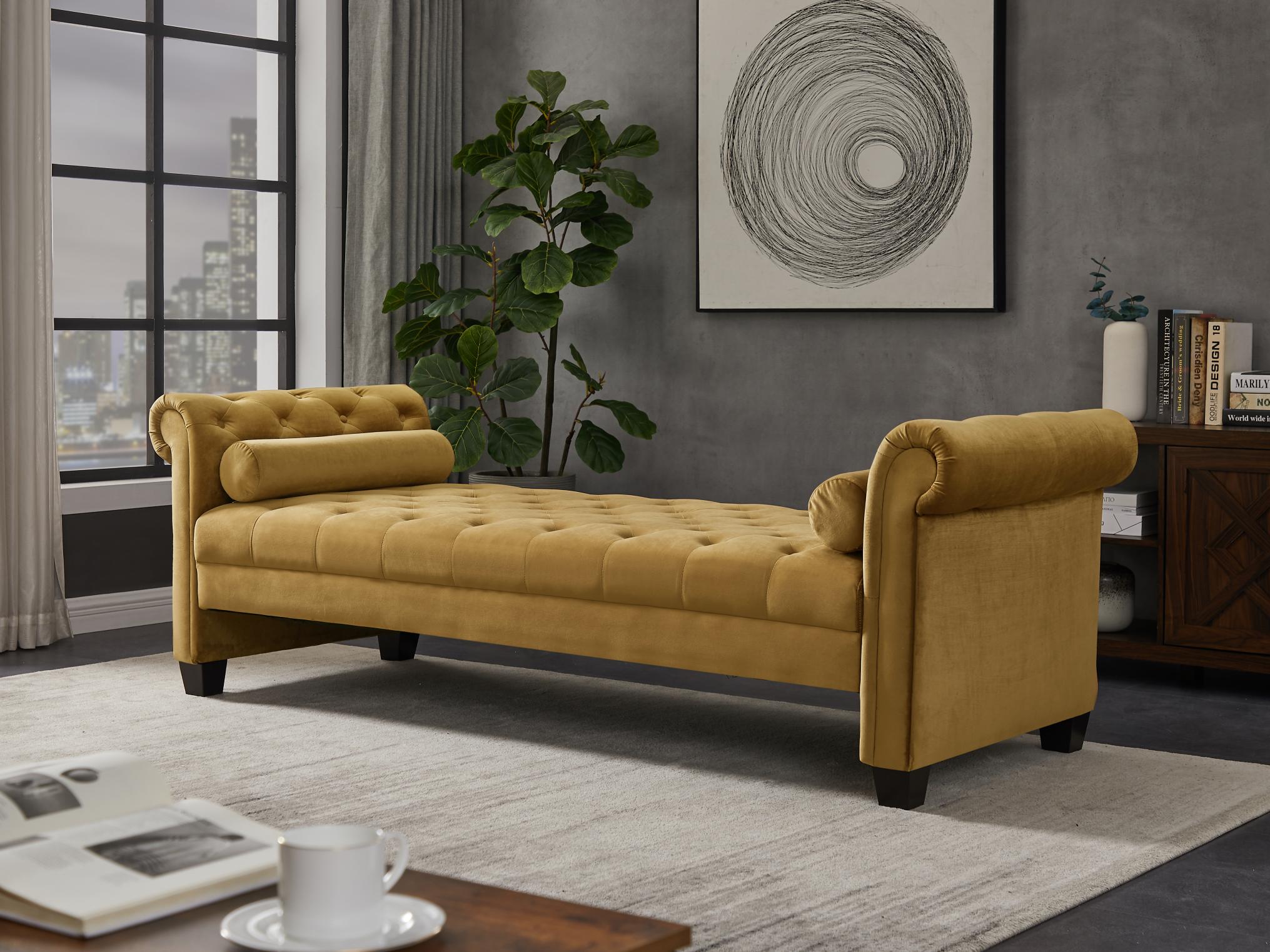 Rectangular Large Sofa Bench