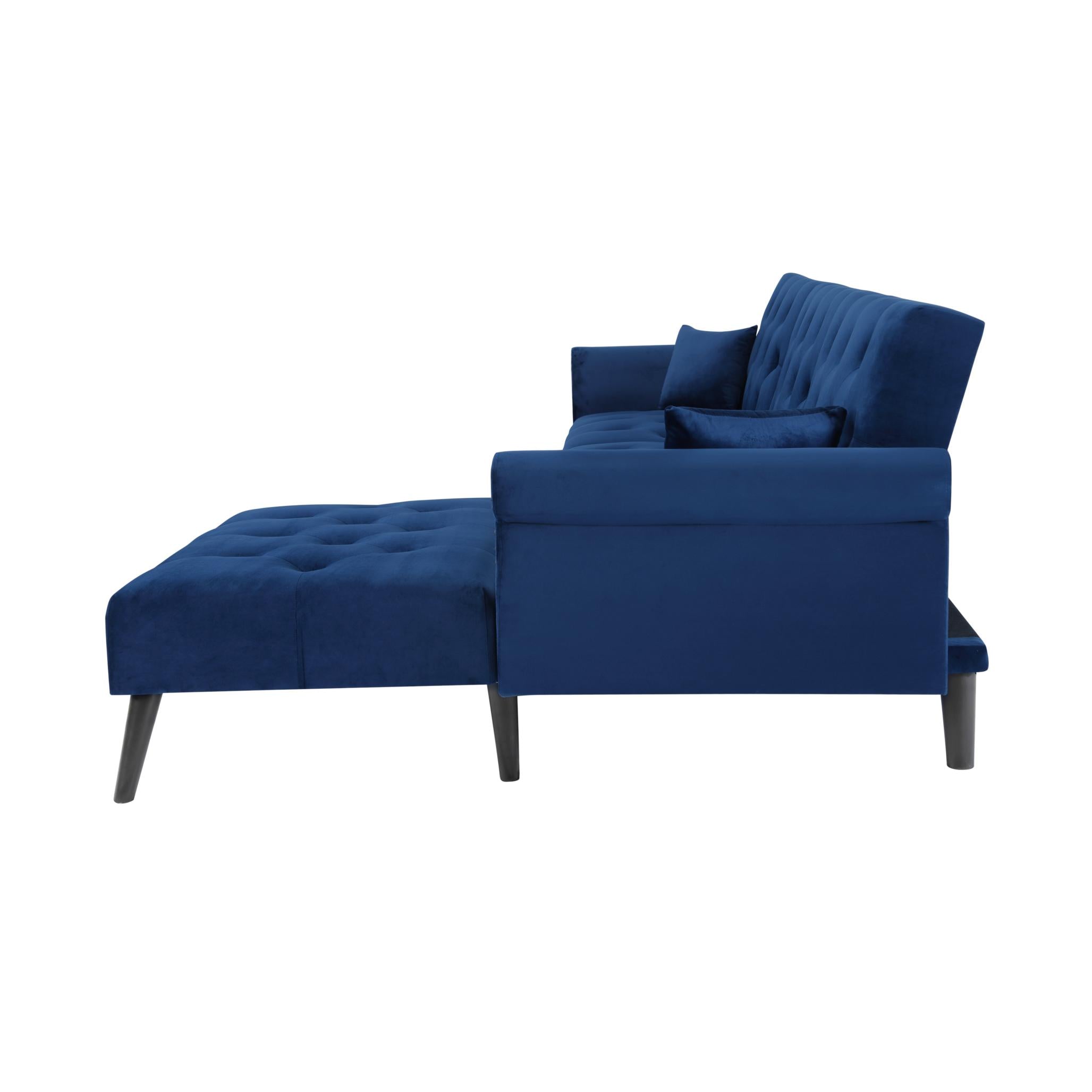 Convertible Sofa bed sleeper  velvet