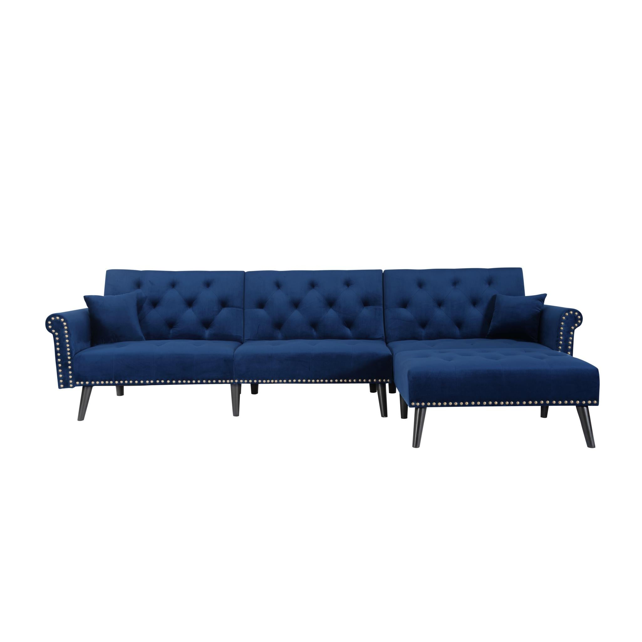 Convertible Sofa bed sleeper  velvet