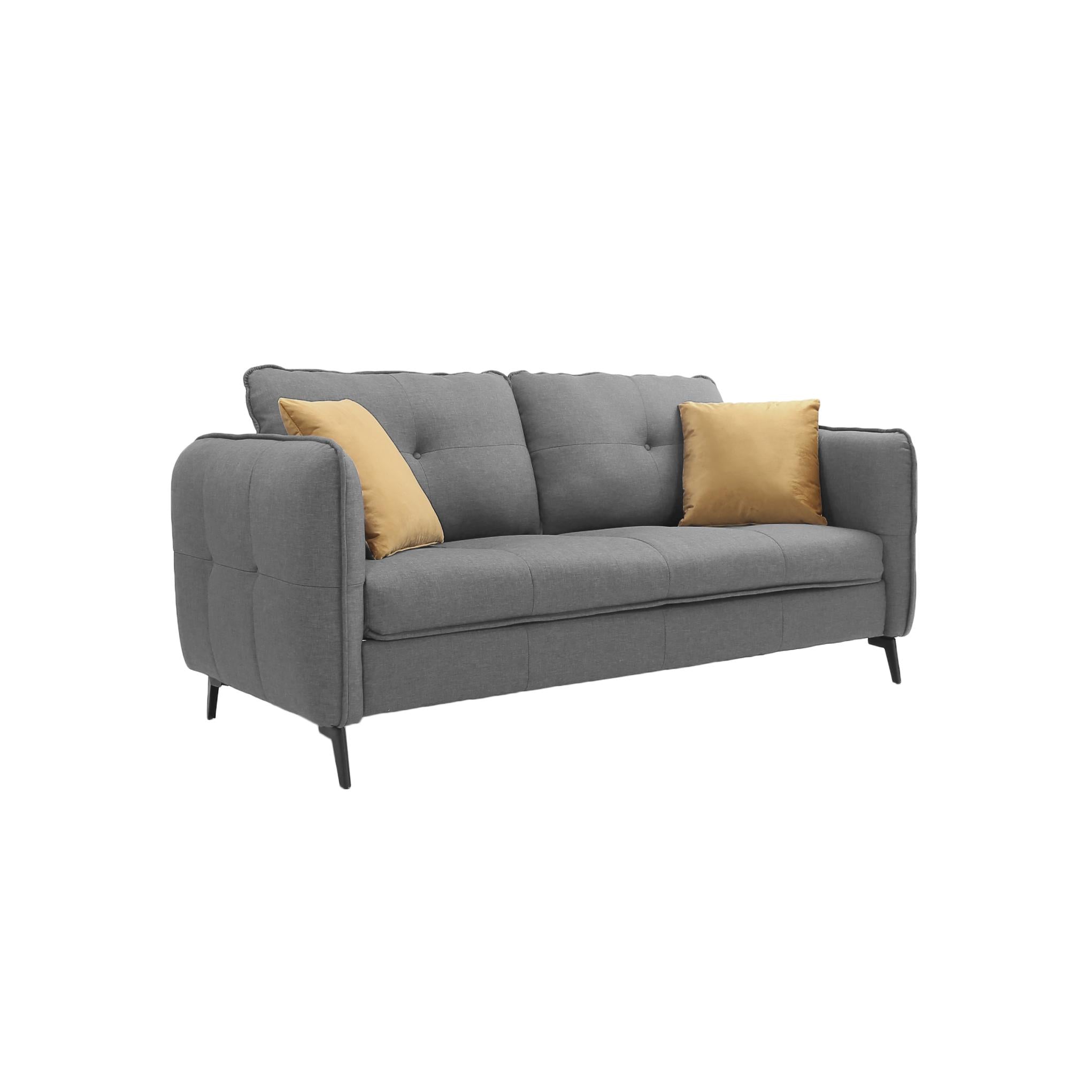 3-seater simple style living room sofa