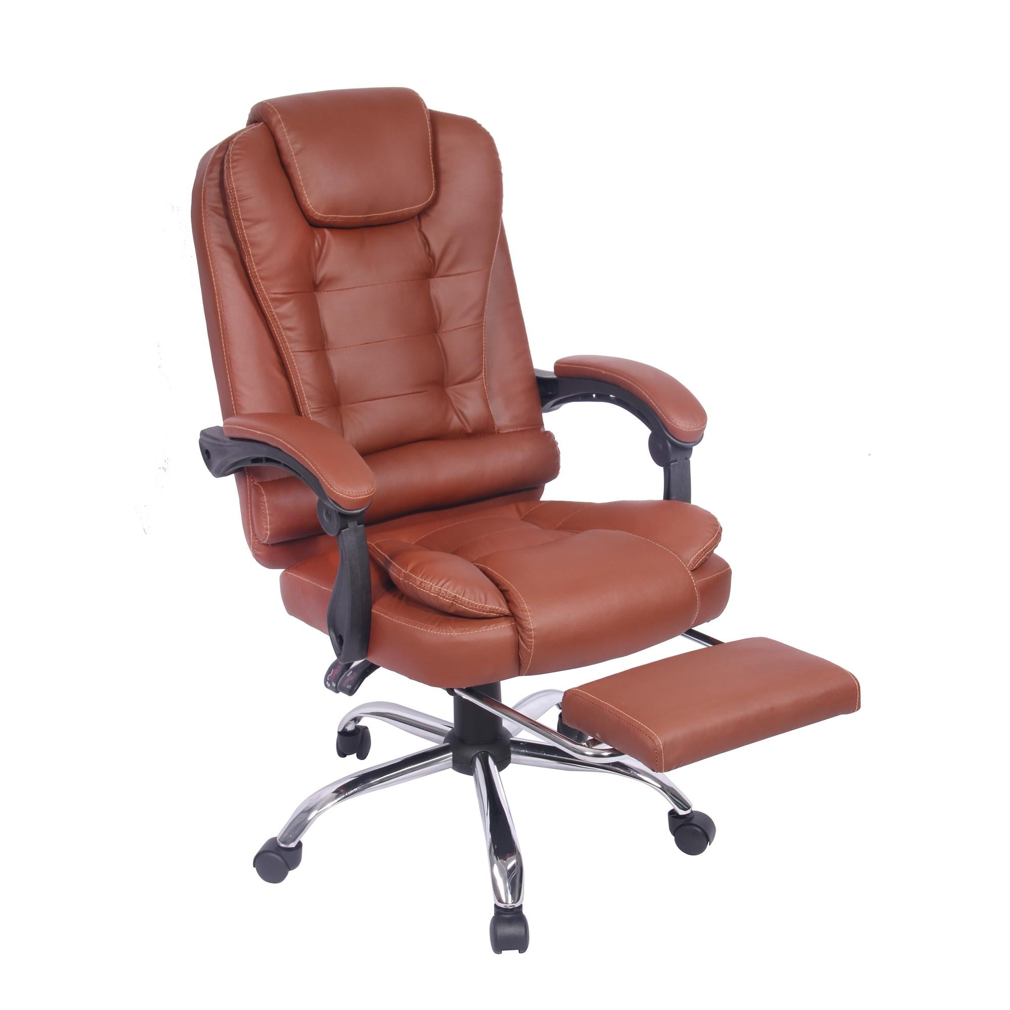 High-back office chair, adjustable ergonomic office chair