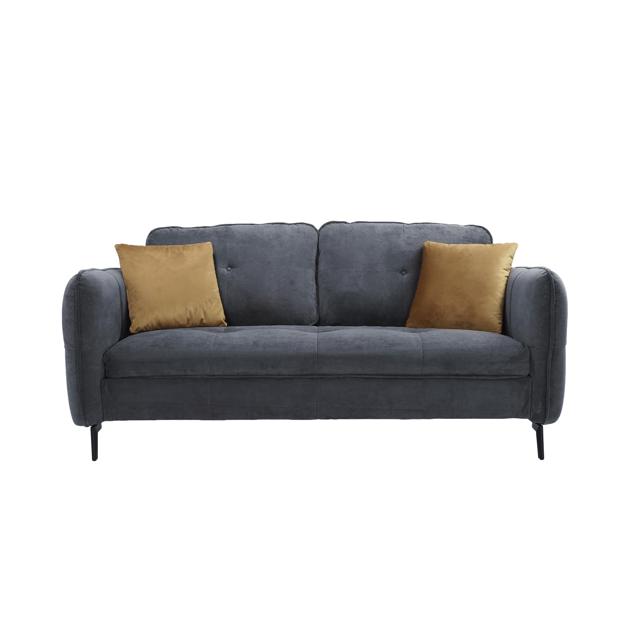 3-seater simple style living room sofa