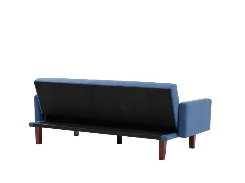 Factory Tufted Back Sofa Mid-Century Convertible Sofa Bed for Living Room