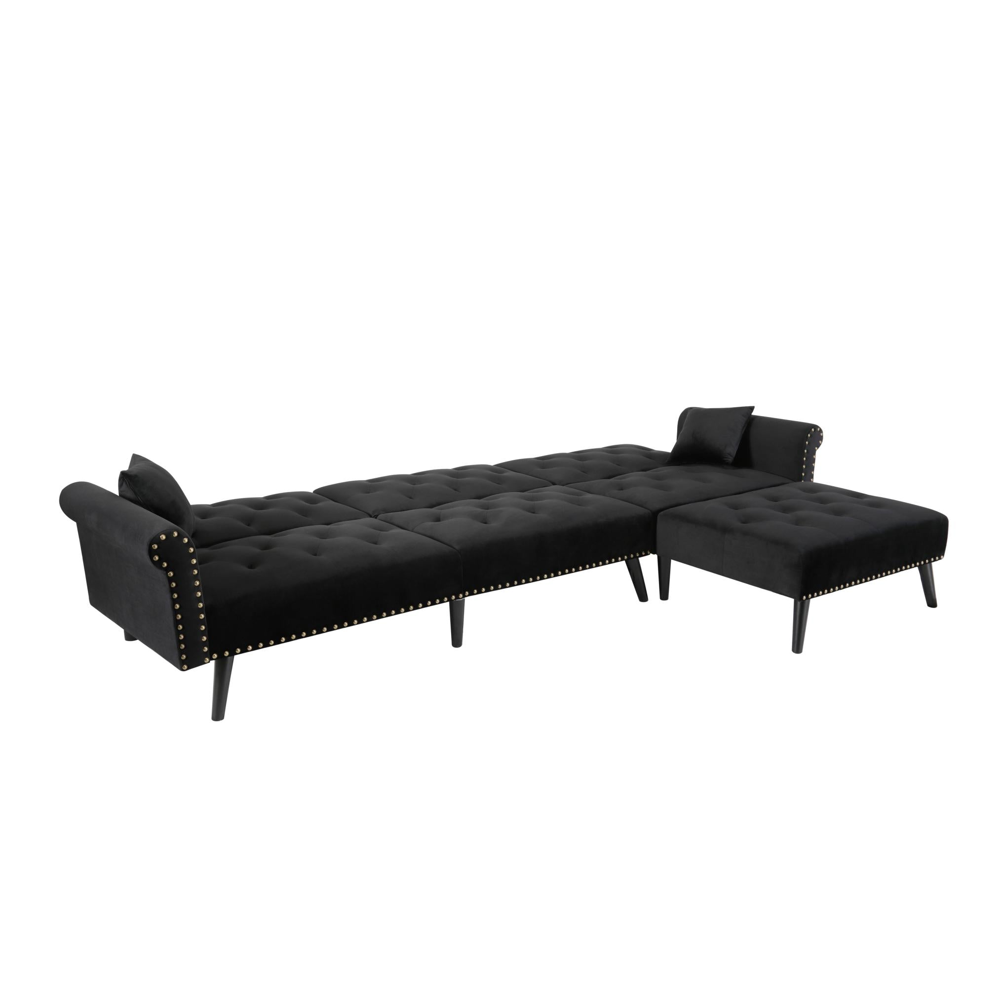 Convertible Sofa bed sleeper  velvet