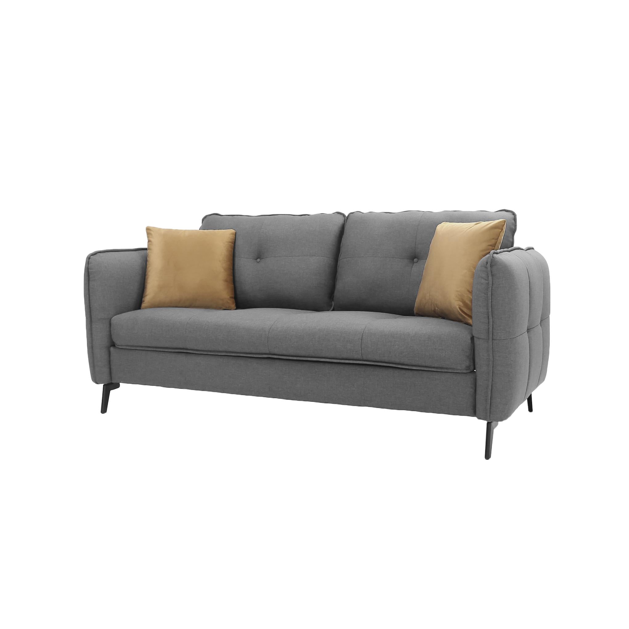 3-seater simple style living room sofa