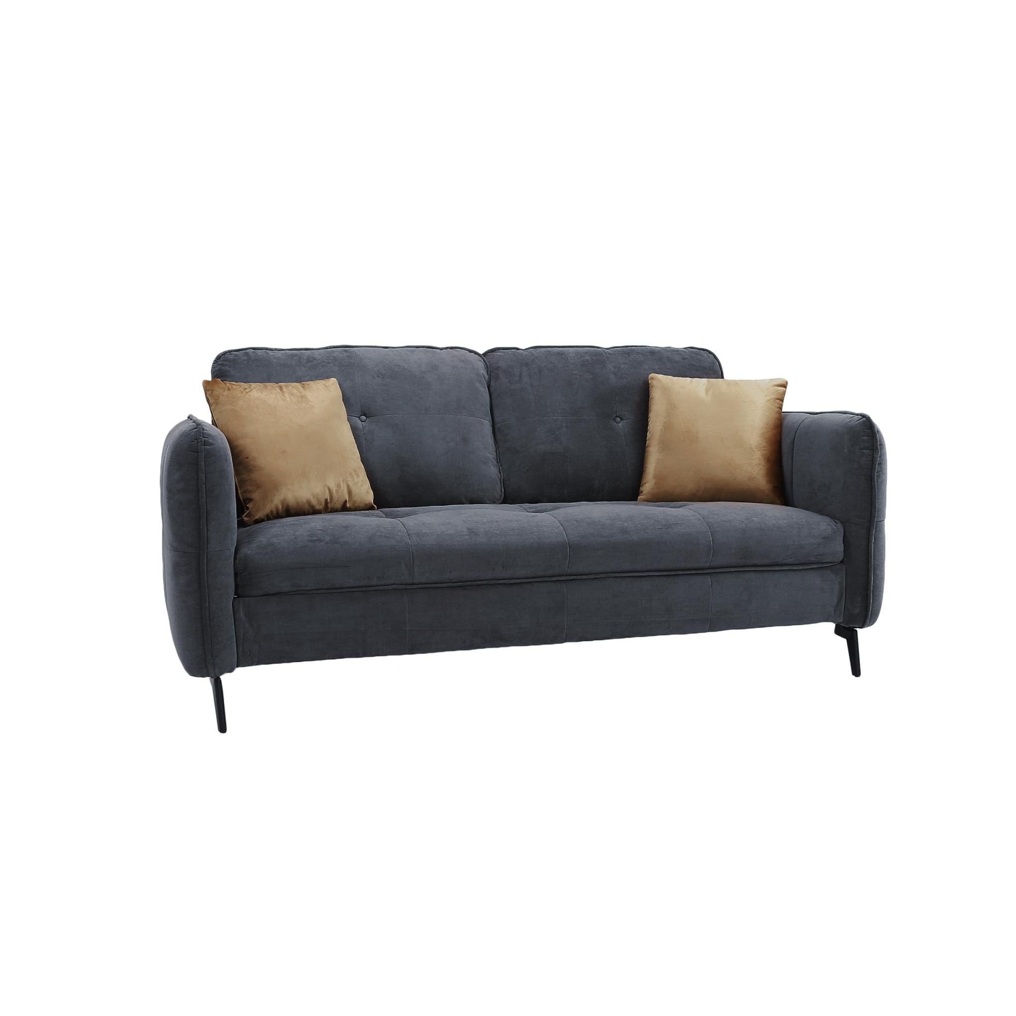 3-seater simple style living room sofa