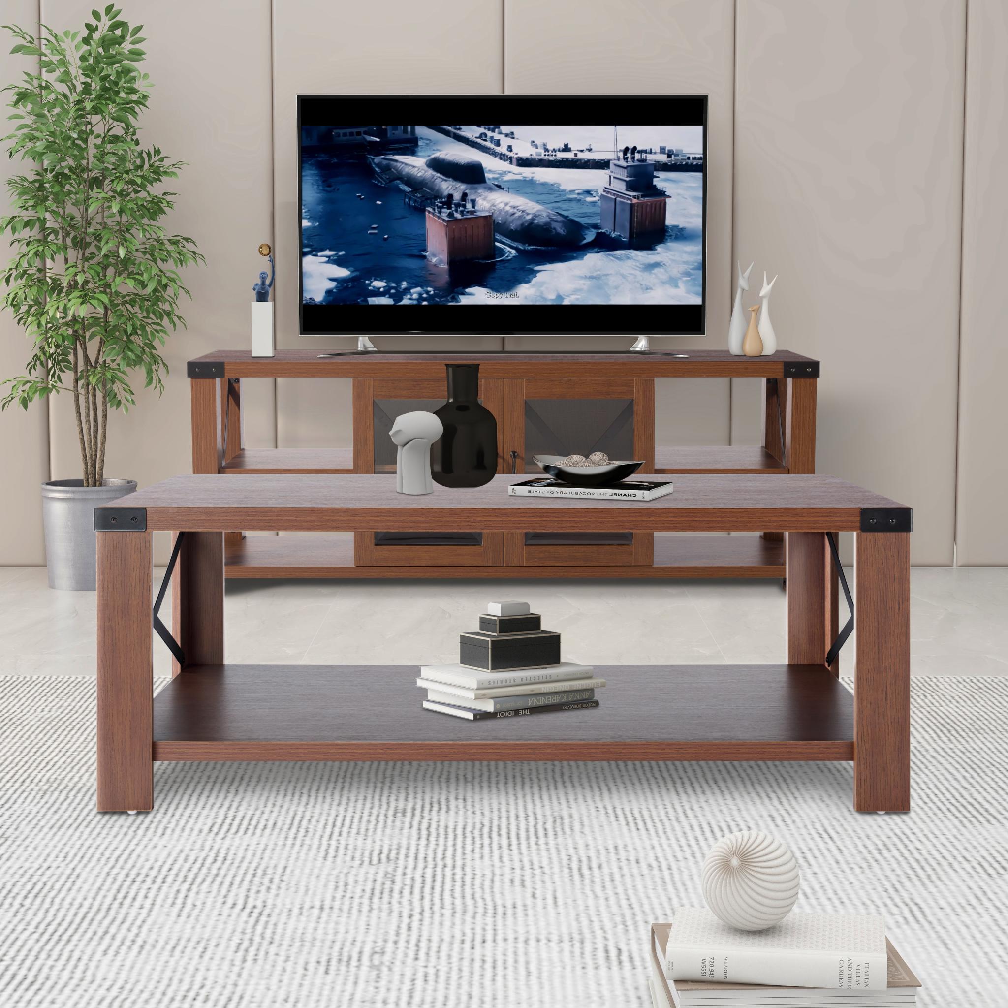 Rectangular Coffee Table - 47.2”