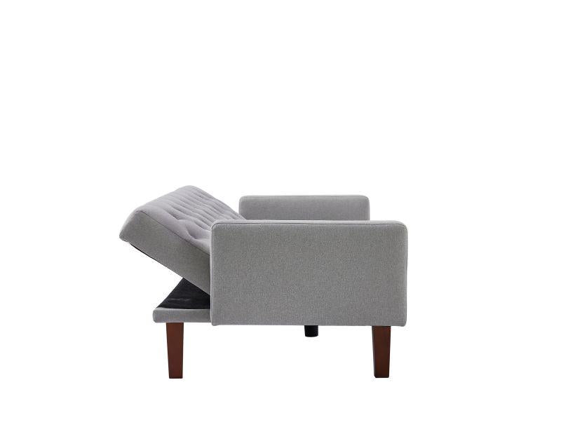 Factory Tufted Back Sofa Mid-Century Convertible Sofa Bed for Living Room