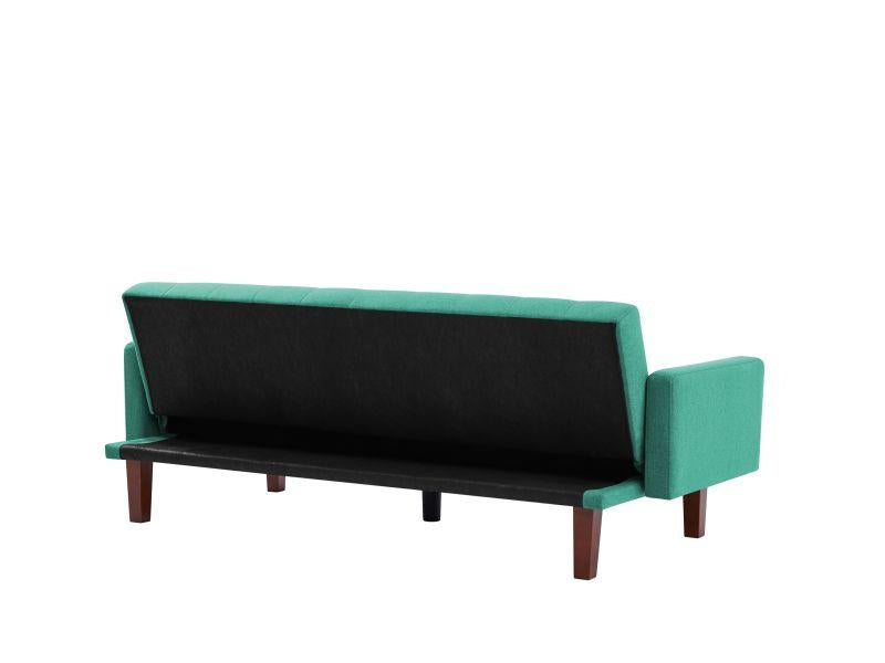 Factory Tufted Back Sofa Mid-Century Convertible Sofa Bed for Living Room